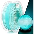 IEMAI PETG Filament 1.75 mm, 3D Printer Filament PETG Graduated Rainbow, PETG Blue & White 1 kg Spool, Rainbow Filament PETG 1.75 mm, Dimensional Accuracy +/- 0.02 mm