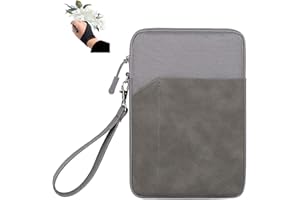 HIGOTECH Estuche para Tableta de Dibujo gráfico Funda Protectora de Almacenamiento Compatible con Gaomon S620, XP-Pen G640, Deco Mini7, Huion HS64, H640P, Wacom Intuos S Estuche de Viaje con Guante de Artista