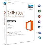 Microsoft Office 365 Personal multilingual | 1 Nutzer | Mehrere PCs / Macs, Tablets und mobile Geräte | 1 Jahresabonnement | Box