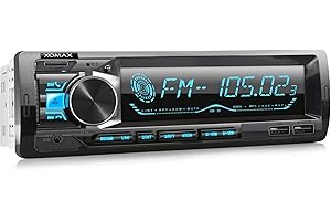 XOMAX XM-R279 Autoradio mit FM RDS, Bluetooth Freisprecheinrichtung, USB, SD, MP3, AUX-IN, 1 DIN