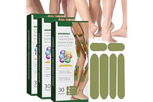 ERISAMO Herballegs Cellulite Reduction Patches, Herbal Fusion Cellulite Patches, Herbalfusion Cellulite Targeting Patches, Cellulite Patches for Tummies, Thighs,Legs (3 Box)