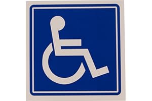 4R QUATTROERRE.IT Quattroerre Carte de Stationnement pour Handicapé, Bleu