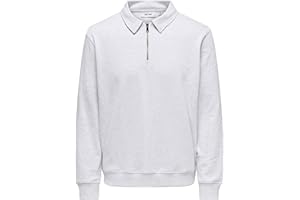 Only & Sons Bluza sportowa Mężczyźni Onsdavid Reg Half Zip Sweat