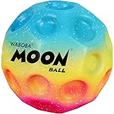 Waboba Gradient Rainbow Bounce Ball, Rainbow Color, 65mm (AZ-327-R)