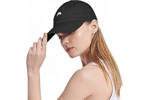 SAHRCH Women Running Cap - Sun Protection Baseball Cap Waterproof Adjustable Summer Sun Hat Ladies Hiking Gym