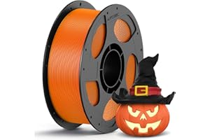 ANYCUBIC Filamento PLA 1,75 mm, Filamento PLA per Stampante 3D, Confezione Sottovuoto, Identificazione Intelligente per Stampa Intelligente, Arancione 1KG