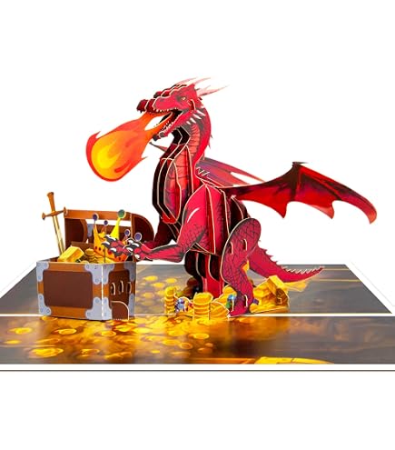Biglietto di auguri 3D pop-up, biglietto di auguri 3D, pop-up, con