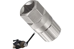 penmol Carbon Steel Cassette Removal Tool,Cassette Tool For Quick and Efficient Bicycle Maintenance