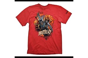 GAYA ENTERTAINMENT T-Shirt (L) Call Of Duty: Black Ops 4 "Battery Red"