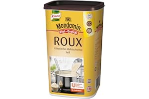 ‎MONDAMIN Mondamin Roux Klassische Mehlschwitze hell, 1er Pack (1 x 1 kg)