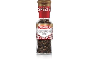 Cannamela, Linea Maxi Oro, Chiodi di Garofano Interi, Confezione da 30g, Ideali per Speziare e Marinare Carni e Arrosti, Aromatizzare Cocktail e Composte di Frutta