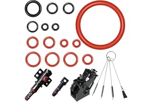 BINXIAOQIN Lot de 15 joints d'étanchéité pour Philips Latte Go Lattego Joint torique Saeco Kit de joints graisses Philips Machine à café automatique Joint en caoutchouc Philips Latte Go Pièces de rechange