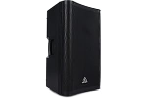 Behringer DR112DSP Active 1200 Watt 12" PA Sistema de altavoces con DSP y mezclador de 2 canales