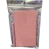 Kirpik Uygulama Seti | Silikon Yazma Pedi, Kalem Dahil, Holografik Ambalaj, Pembe Renk, Taşınabilir Set