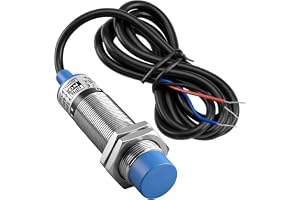 Heschen M18 Induktiv Närhetssensor, 8mm Oskärmad, NPN NO | 10-30VDC, 200mA, 3-tråds LJ18A3-8-Z/BX, oskärmad montering, ideali