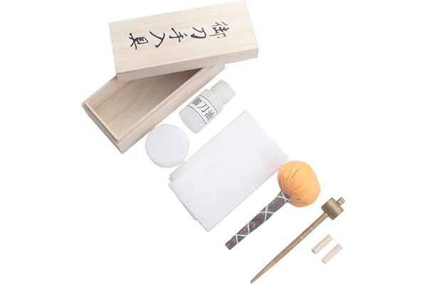 Kit Entretien Katana Epee Sabre Coffret en Bois