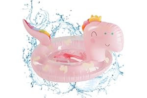 Shinybox Anello da Nuoto per Bambini, Salvagente Neonato Piscina, Dinosauro Galleggiante Anello di Nuoto, Gonfiabile Baby Piscina Galleggiante, Salvagente Gonfiabile per Bambini