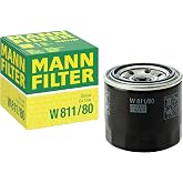 MANN-FILTER W 811/80 Yağ Filtresi (Hyundai) | Binek Otomobiller i&ccedil;in, En Y&uuml;ksek Filtrasyon Performansı, Motor Koruması, Y&uuml;kse