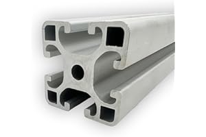 SGPLUSMH Aluprofil 40x40 mm | Nut 8 | Länge 2000 mm | eloxiert | Aluminium Profil | Nutenprofil | Aluprofil | Alu Profil | Leicht | Montagesystem |