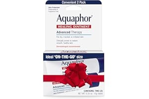 Curación Ungüento, protector de la piel, 2 tubos, 0,35 oz (10 g) Cada - Aquaphor