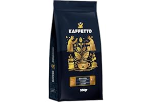 Cafe de ESPECIALIDAD | Café Grano Natural 100% ARABICA, Origen: BRASIL | SCA 83 Puntos [Kaffetto, Cafe Especialidad Premium] Tueste Natural, Reciente y Seleccionado.