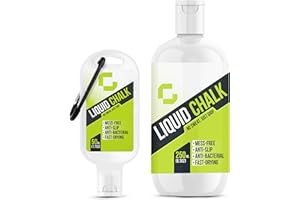 Gymwise LIQUID CHALK | Sweat-Free & Non-Slip Formula | Premium Gym Chalk | Ideal for Weightlifting, Rock Climbing, Bodybuilding, CrossFit, Gym & More