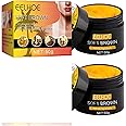 NALACAL 2PCS Eelhoe Tanning Gel, Eelhoe Soft Brown Intensive Tanning Luxe Gel, Carroten Tanning Gel, Eelhoe Tanning Cream for Reduce Sun Exposure Or Sunbeds