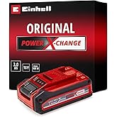 Einhell Orijinal 18 V 3.0 Ah Power X-Change Plus (18 V ak&uuml;, t&uuml;m PXC i&ccedil;in &ccedil;ok y&ouml;nl&uuml;, deşarj olmadan, 3 aşamalı LED şarj seviye