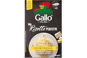 Riso Gallo My Risotto Perfetto Vegetarian Four Cheese, 175 g (Pack of 6)