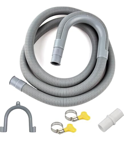 Rallonge De Vidange Pour Lave-Linge Et Lave-Vaisselle - 5 M, Universelle, Installation Facile - 5