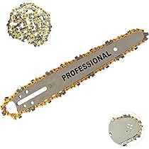 Lama Barra Carving Per Motosega 25cm - Catena 1/4 10 Pollici, Compatibile Con ALPINA, CASTOR - Foto 12