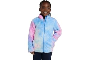 Mountain Warehouse Rainbow Cosy Kids Fleece - Full Zip Childrens Top, Lightweight, Warm & Cosy Girls & Boys Sweater, Front Pockets - Best for Spring Summer