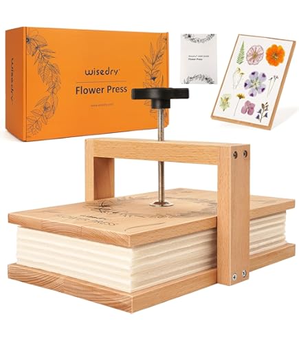 ZHAO GE Micro Flower Press, Small Plant Press, Mini Flower Press, Comes