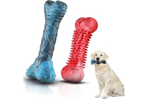 AGGRERS Indestructible Dog Chew Toys for Aggressive Chewers Large Breed,Dog Toys for Boredom and Stimulating,Nylon Dog Bones for Aggressive Chewers