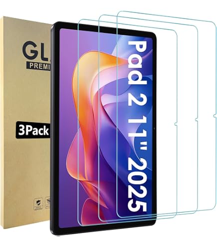 Protecteur D'écran En Verre Trempé 9H Pour Xiaomi Redmi Pad 2 (2025) - 11 Pouces, Avec Guide D'installation