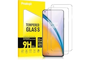 Pnakqil Zestaw 2 szkła hartowanego do OnePlus Nord 2 5G/2T, ochrona ekranu HD przezroczysta folia o twardości 9H do OnePlus Nord2 6,43", bez pęcherzyków i zadrapań