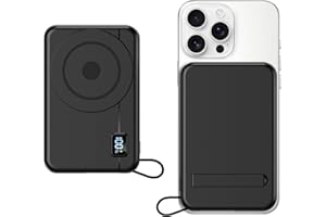 Power Bank Bateria Externa - Compatible con iPhone 16 15 14 13 12 Magnético Powerbank Inalambrica 10000mAh Ultra Slim Pequeño Cargador Portatil Magnetic Carga Rapida Inalámbrico Moscsaz