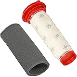 Spares2go, filtro a bastone HEPA principale + inserto in schiuma per aspirapolvere Bosch Athlet senza fili