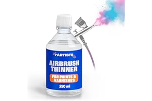 7 Artists Airbrush Verdünner Acrylfarben 250 ml Airbrush Thinner | Airbrush Medium | Acryl Verdünner für Air Brush | Airbrush-Zubehör für Kunst und Hobby
