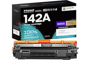 iNKPAD 142A Toner Compatible avec HP 142A Noir 142X, pour HP Laserjet MFP M140w Toner M110w M110 MFP M140 MFP M139w M139 W1420A W1420X (sans Puce)