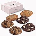 Cocosutra GIANT Gourmet Eggless Cookies – 100g each | Box of 6 Signature Cookies | 4 Ooey Gooey Melty Flavors | Freshly Baked Premium Cookies for Gifting | 600g