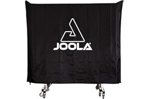 JOOLA Outdoor Ping Pong Table Cover Fits Both Folding Tables & Flat Tables -Heavy Duty Waterproof Cover with PVC Coating- Dual Function, Fits 9x5 Tables in Upright or Down Positions, Indoor & Outside