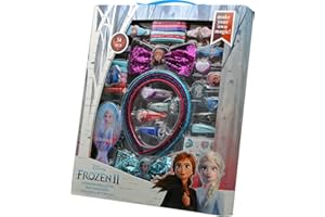 Disney Frozen 2 Bijoux et Accessoires Cheveux, 50 Pièces 19433