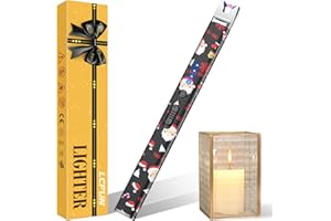 LCFUN Christmas Stocking Stuffers Gifts For Women Her Mum: Electric Candle Lighter Long Reach, USB C Rechargeable Arc Plasma Lighter Windproof and Flameless for Scented Candles, Kitchen Stove, Camping