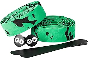 URBAN ZWEIRAD Urban Two-wheel Tear-resistant Bicycle Handlebar Tape Including End Plugs and Adhesive Strips - Extra Non-slip