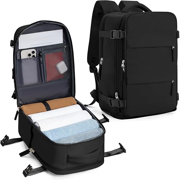 Easyjet Cabin Bag 45x36x20 Bolsa De Viaje Para Cabina De 45 X 36 X 20 Pulgadas, Para Llevar Debajo Del Asiento, Para Viajes, Viajes, Gimnasio, Deportes, 22 L, Color A Mochila 45x36x20
