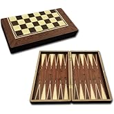 Staroyun STAROYUN1020371 24,5 x 48 x 6 cm Big Platinum Backgammon