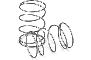 GUNGY Ressort de Compression 20mm Ressorts Compression en Acier Inoxydable Diamètre du Fil 0,6mm Diamètre Extérieur 13mm Force du ressort 0,3KG 10 Pièces