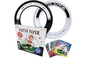 Activ Life Frisbee Ultimate [Pack de 2] Vuela Recta sin lastimarte – Frisbee Niños 80% Más Ligeros – Reemplaza el Tiempo de Pantalla por Juegos de Playa Saludables – Juegos Al Aire Libre para Niños y