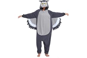 LBJR Pigiama Animali Adulti Cosplay Costume Pigiamone Intero Onesie